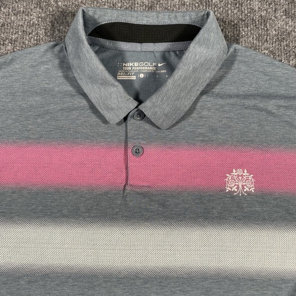 Nike Other - Nike Major Movement Vapor Golf Polo Shirt Mens Large Dri Fit Riverbend Kohler